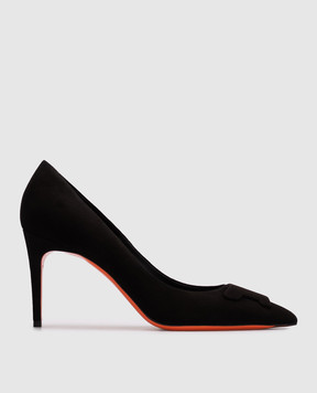Santoni Heels Pumps for women (black color_ | Shop at Symbol