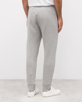 Trussardi Grey sweatpants with logo P8018500063NMP355F01