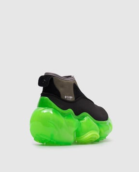 Grounds MOOPIE WEATHER WAVE sneakers in khaki with logo MOOPIEWEATHERWAVE
