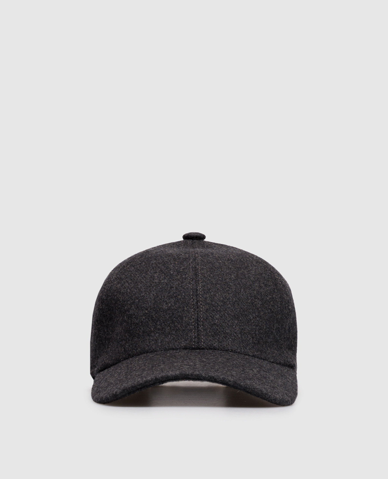 

Gray wool and cashmere cap Cashmere&Whiskey, Grey