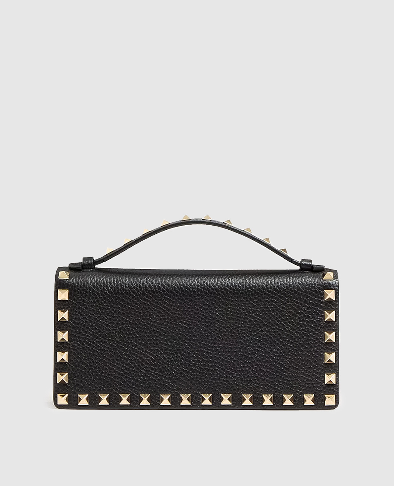 

Black Rockstud leather crossbody bag Valentino