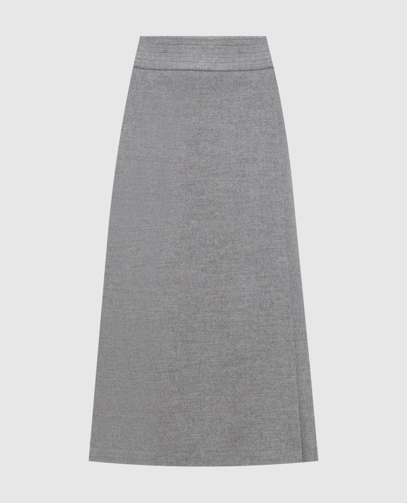 Gray skirt with wool on the smell Peserico