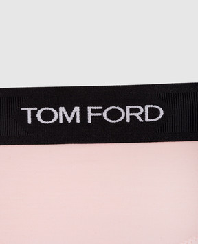 Tom Ford Pink briefs with a logo pattern KNJ004JEX011