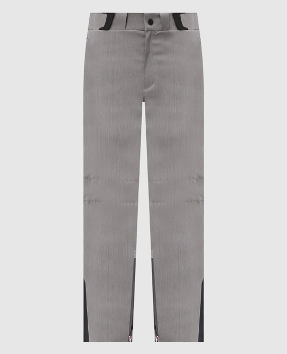 Indren gray wool ski pants