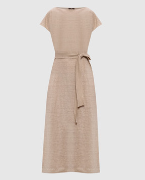 Enrico Mandelli Beige linen dress 1KD32A5664
