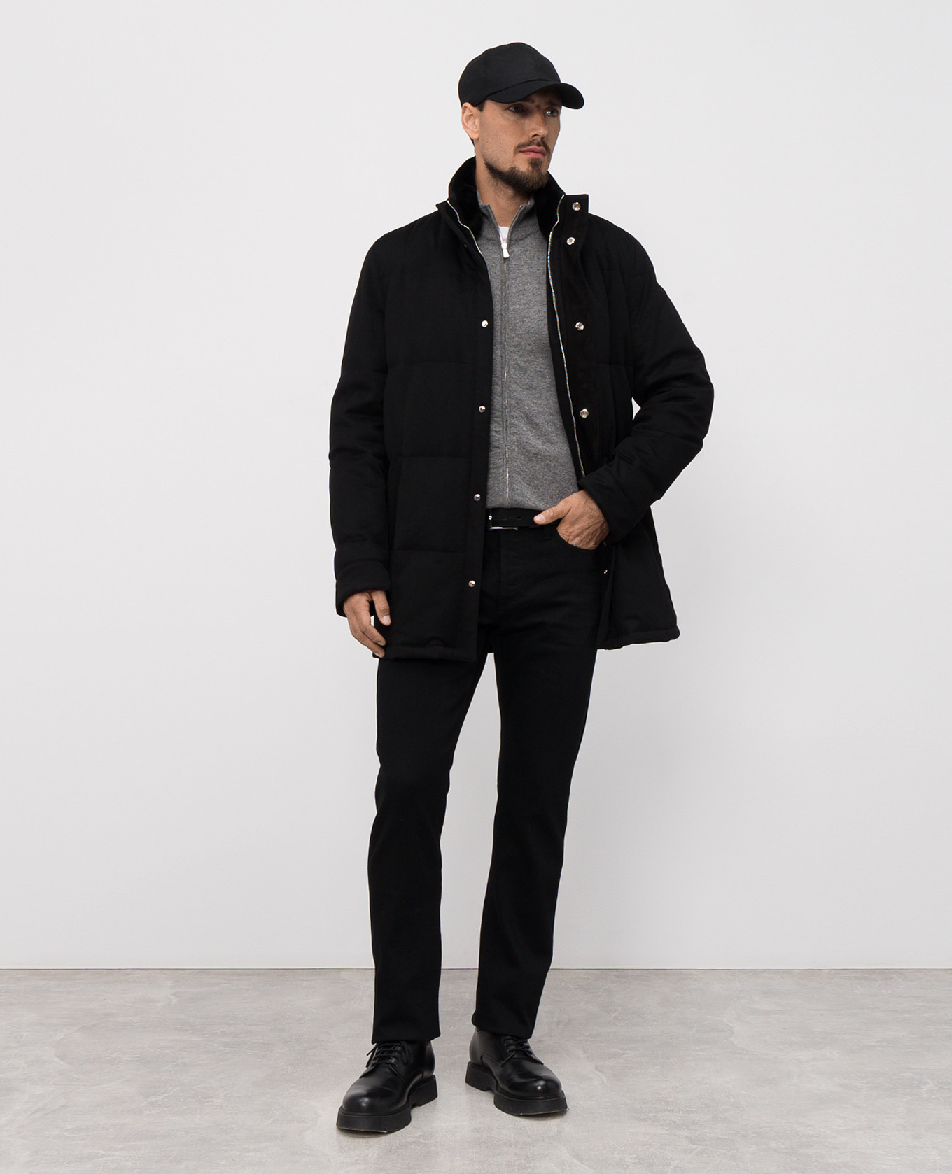 Black jeans with logo patch Tom Ford 2