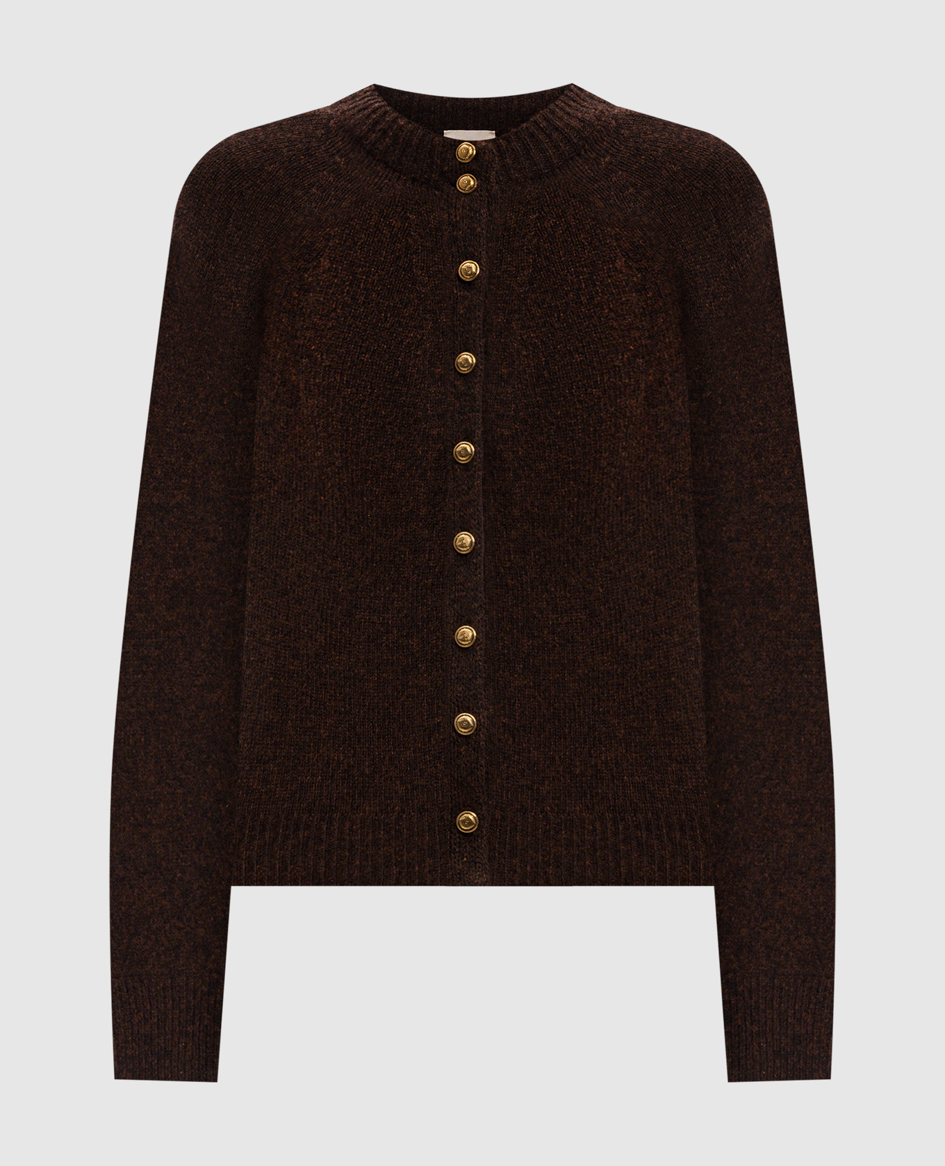 

Ambre cashmere cardigan in brown Khaite