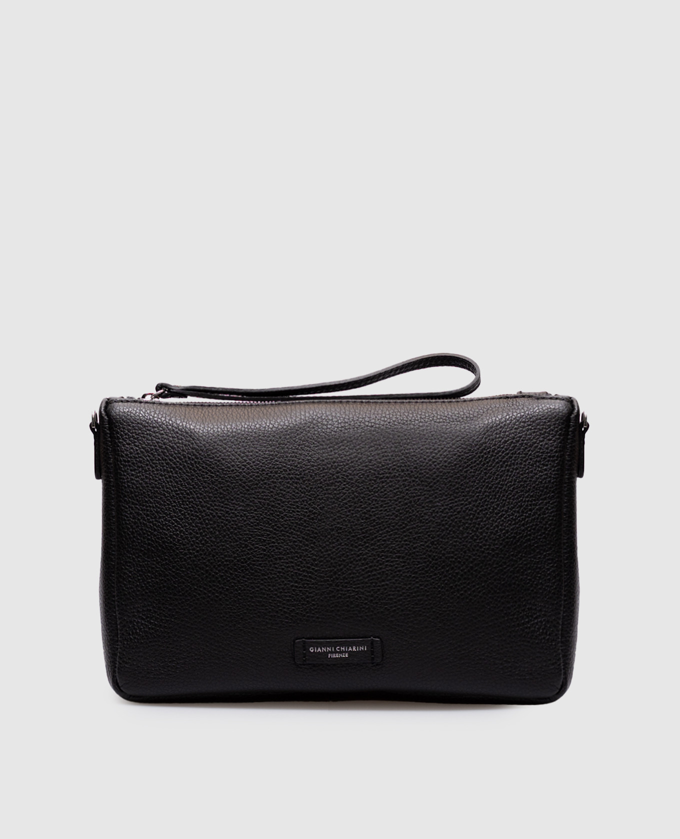 

Nora black leather crossbody bag Gianni Chiarini