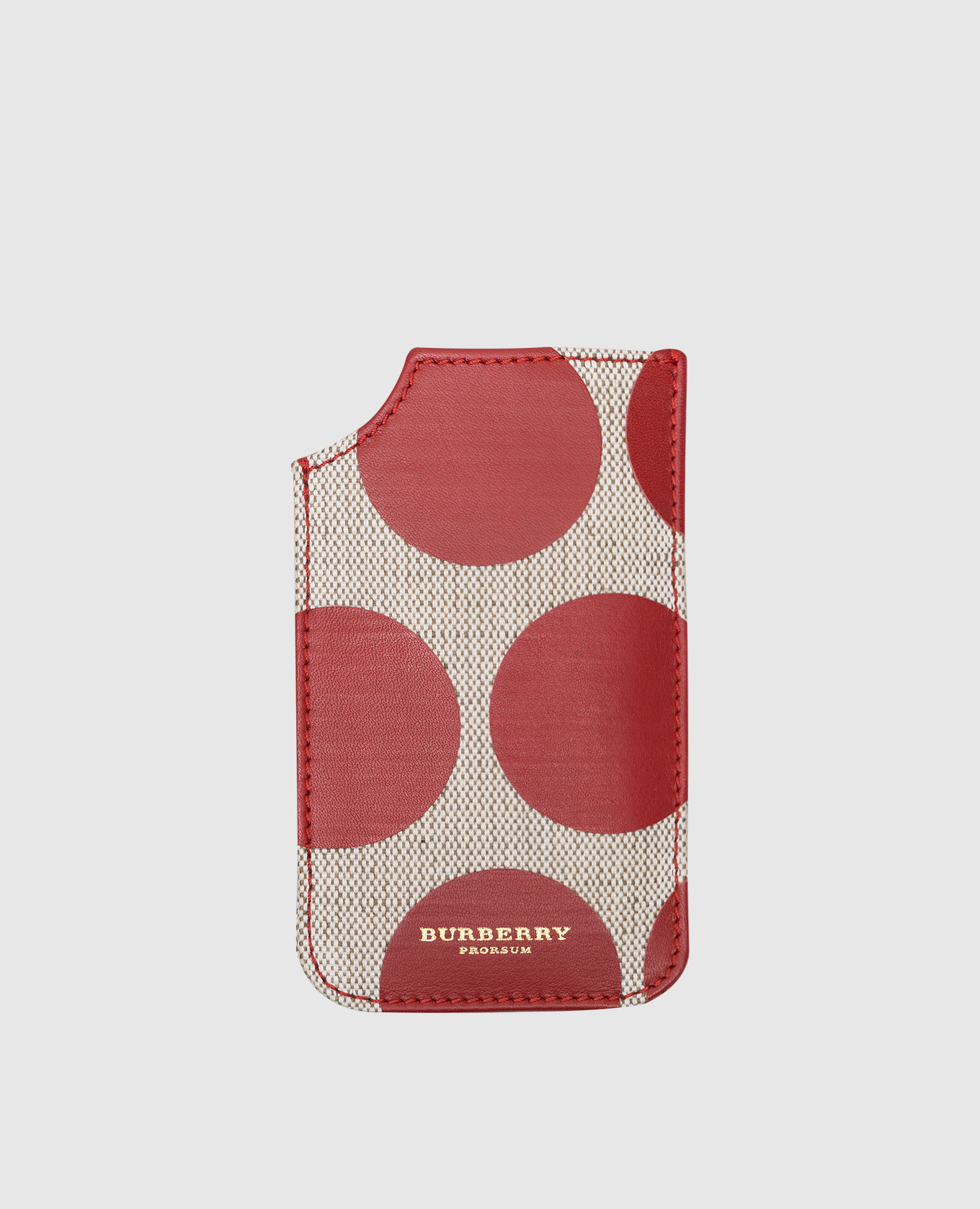 

Gray combo phone case with logo Burberry, Grey