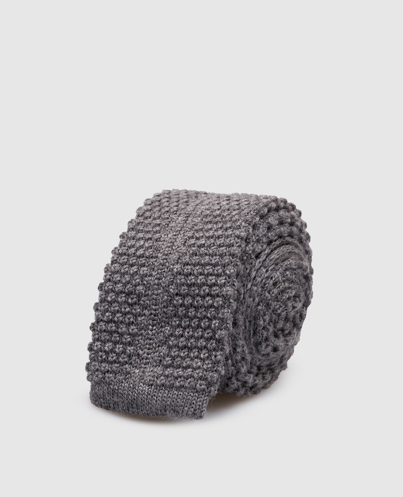 

Gray wool tie Brunello Cucinelli, Grey