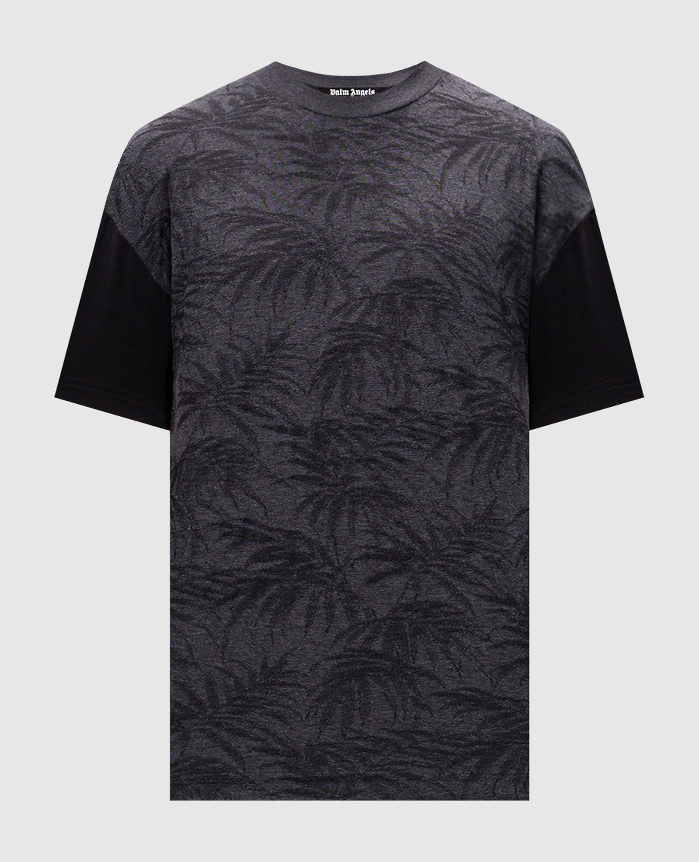 

Black T-shirt with a pattern Palm Angels
