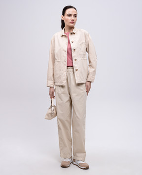 Woolrich Beige jacket CFWWOS0129FRUT3665