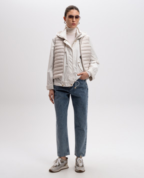 MooRER White windbreaker JILL JILLSTP