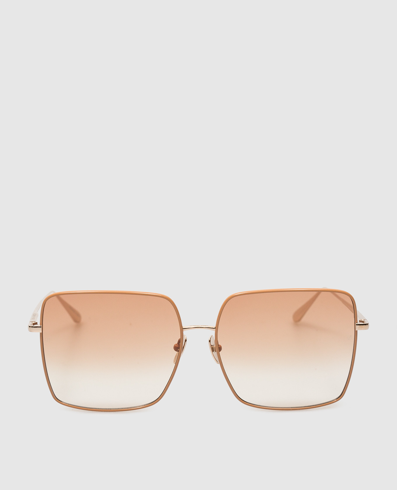 The Attico by Linda Farrow - HINA brown sunglasses