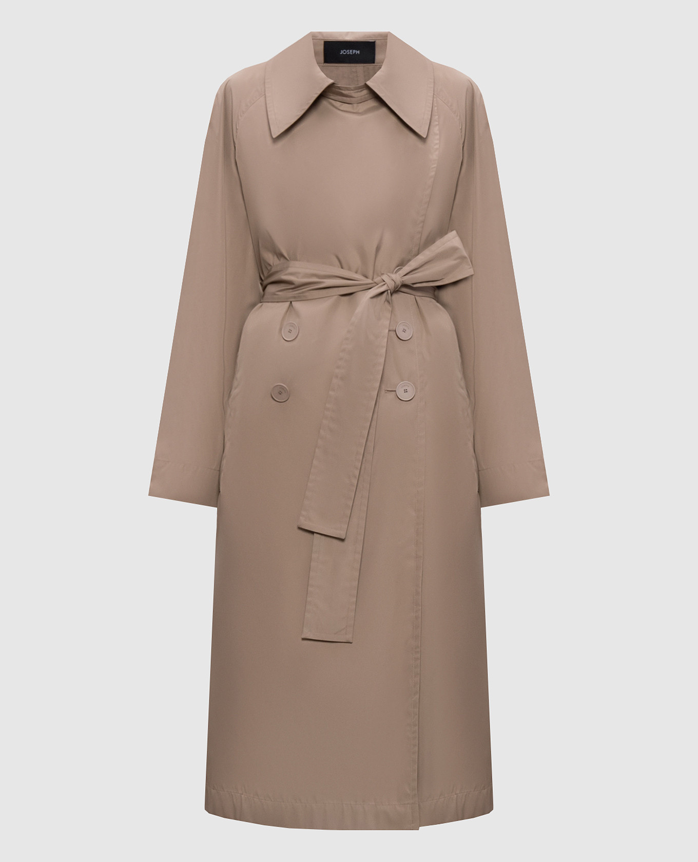 

Chiswick beige double-breasted trench coat JOSEPH