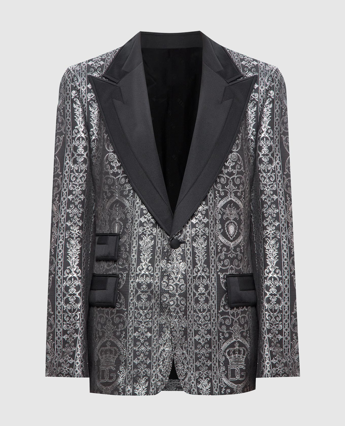 Charcoal blazer dolce&gabbana