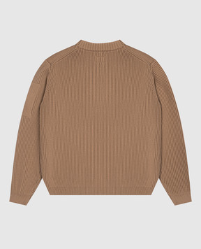 C.P. Company Children's brown sweater with logo CUW00HLHE7648