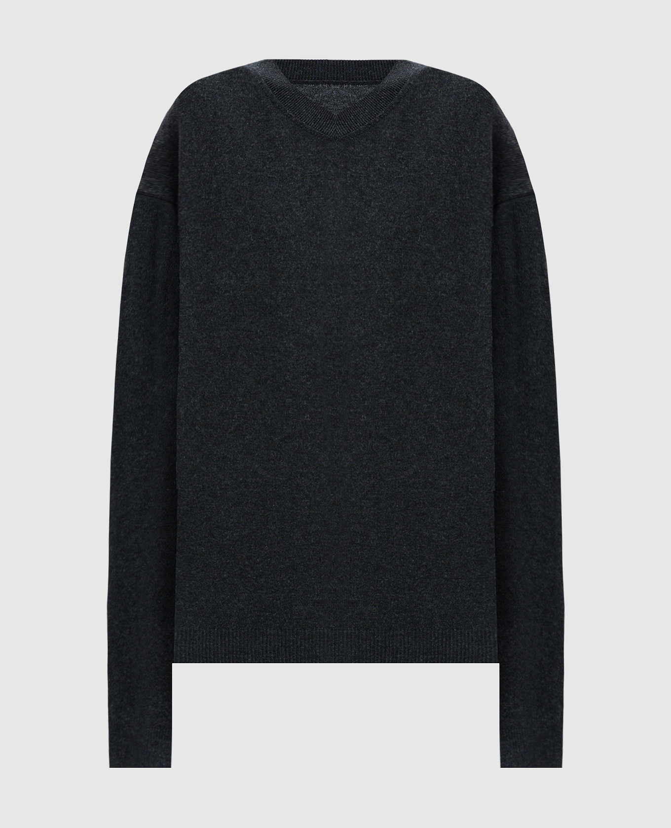 

Gray wool pullover with logo pattern Y`S Yamamoto, Grey