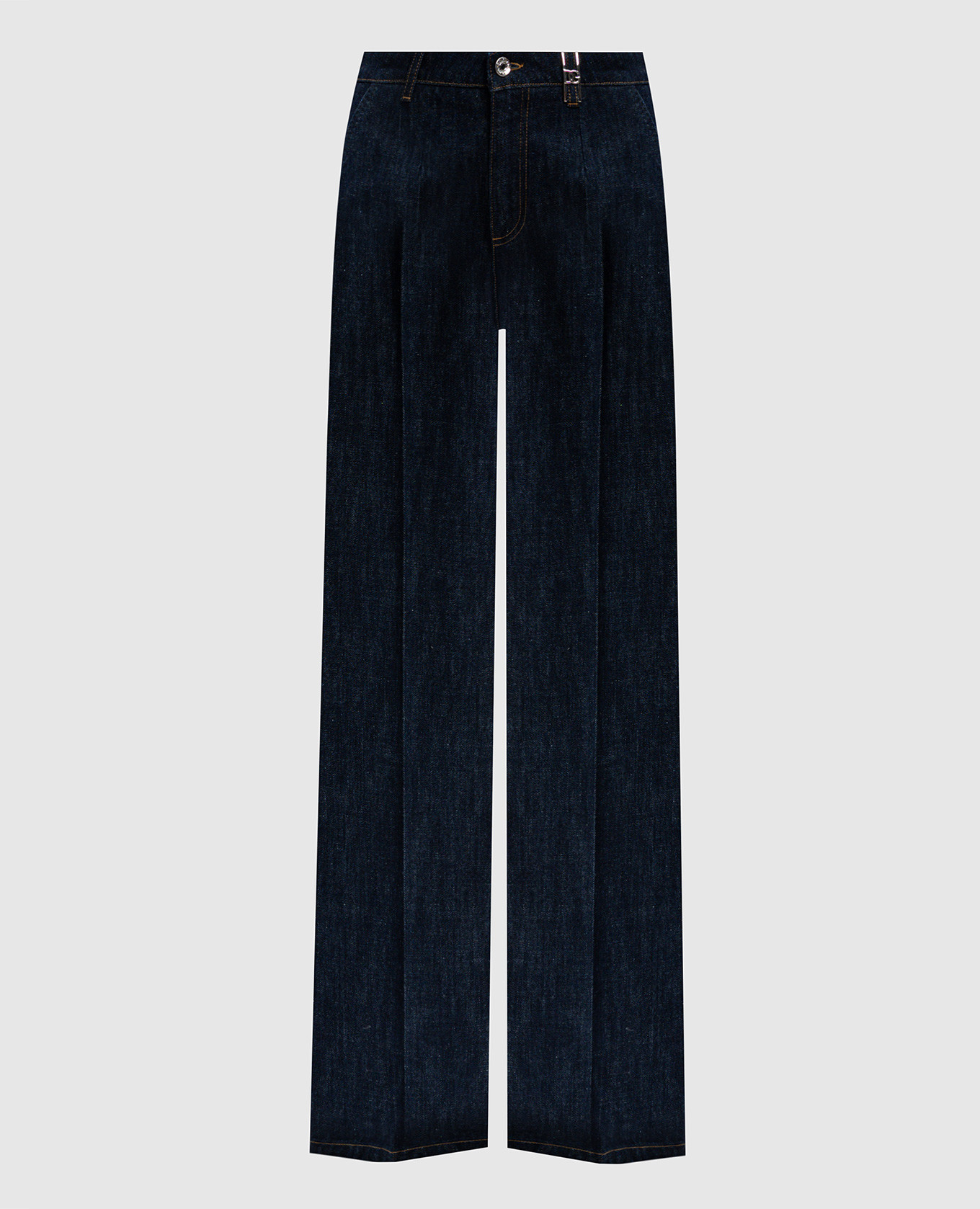 

Blue flared jeans with logo Dolce&Gabbana