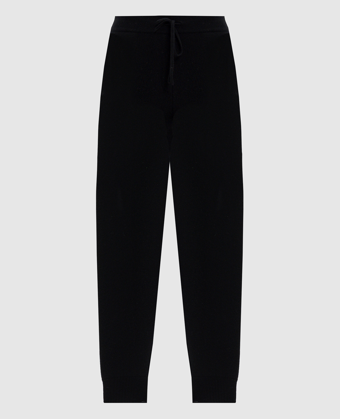 HESPERO black cashmere joggers Loulou de Saison