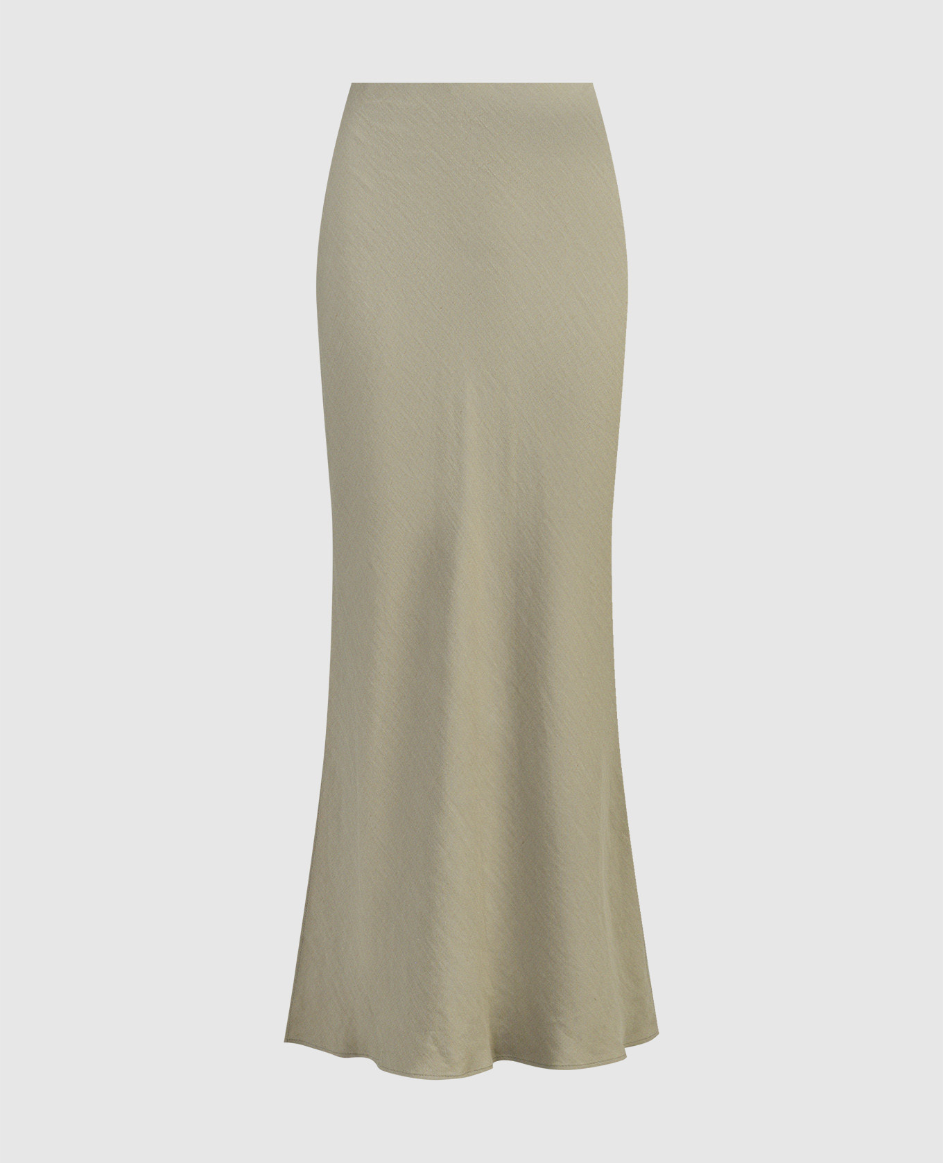 

Beige skirt with linen with slits Brunello Cucinelli