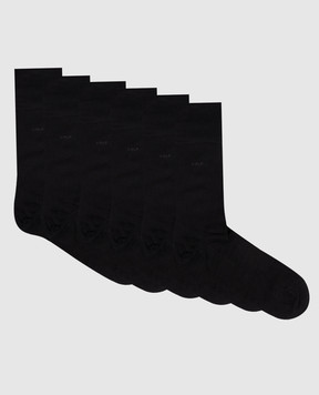CDLP CDLP logo black socks set MSO006122226