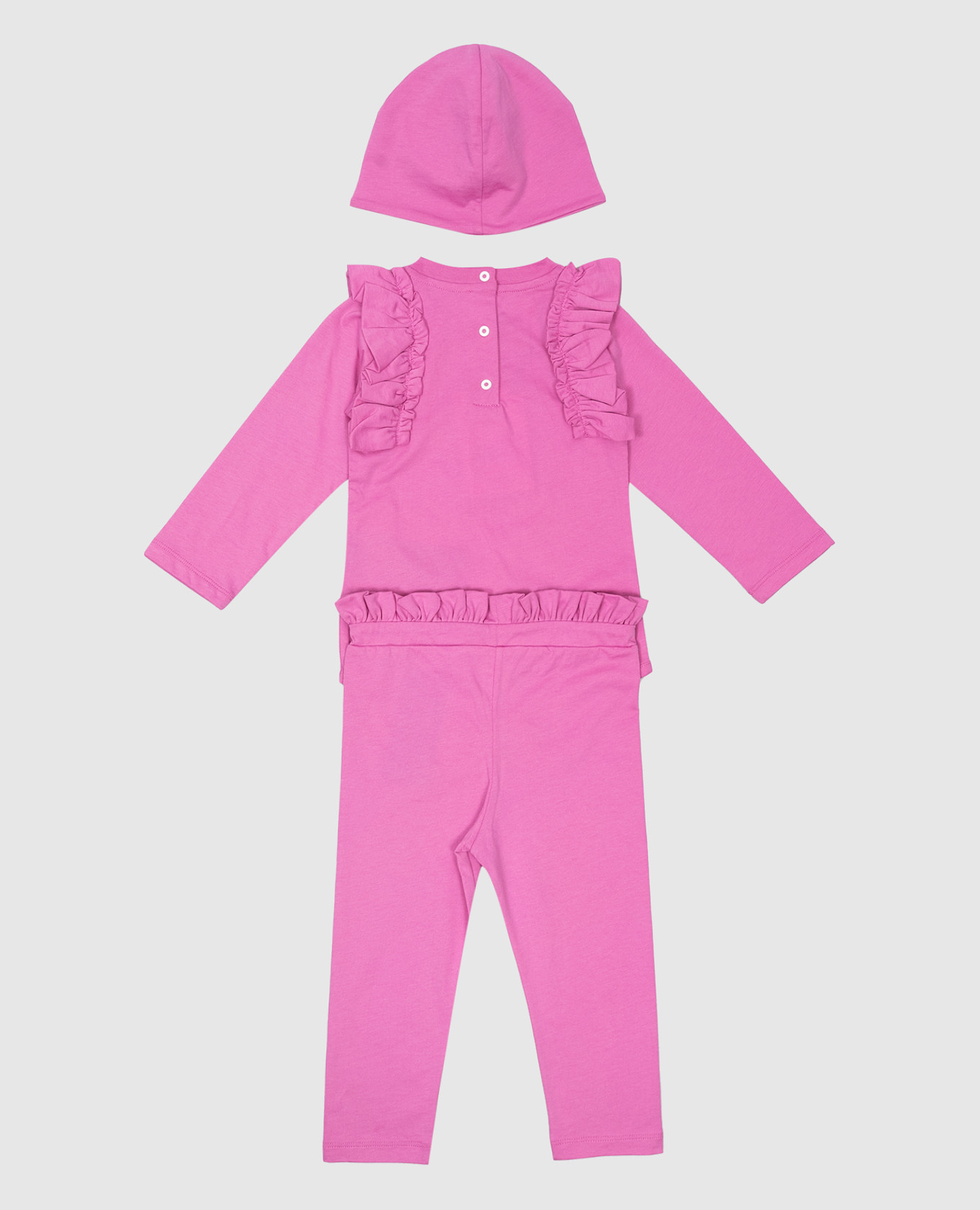 

Children's pink set of cap, body and leggings Balmain