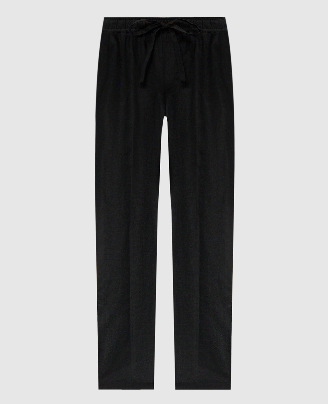 Black linen and silk pants Dolce&Gabbana