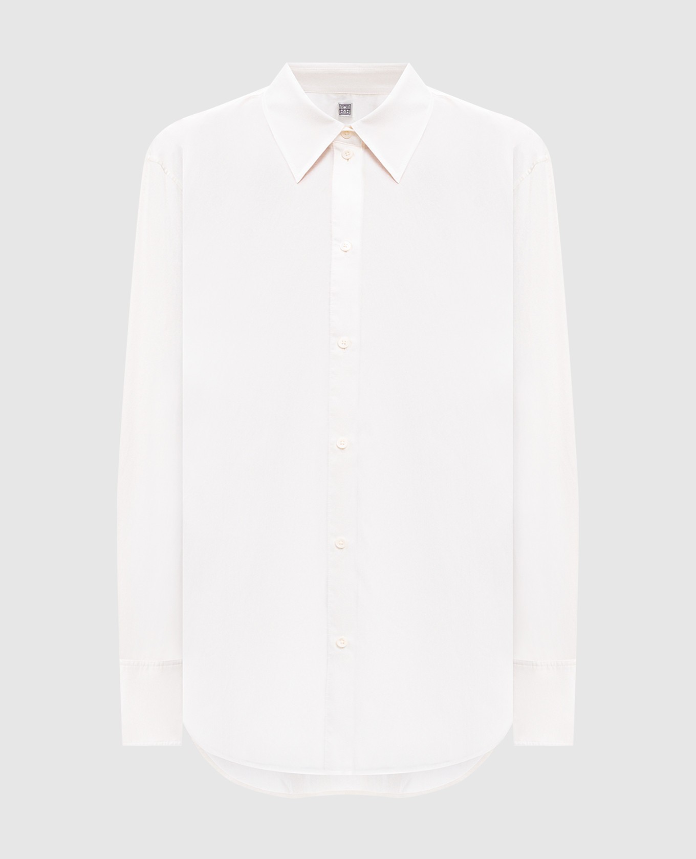 

White straight-cut shirt Toteme