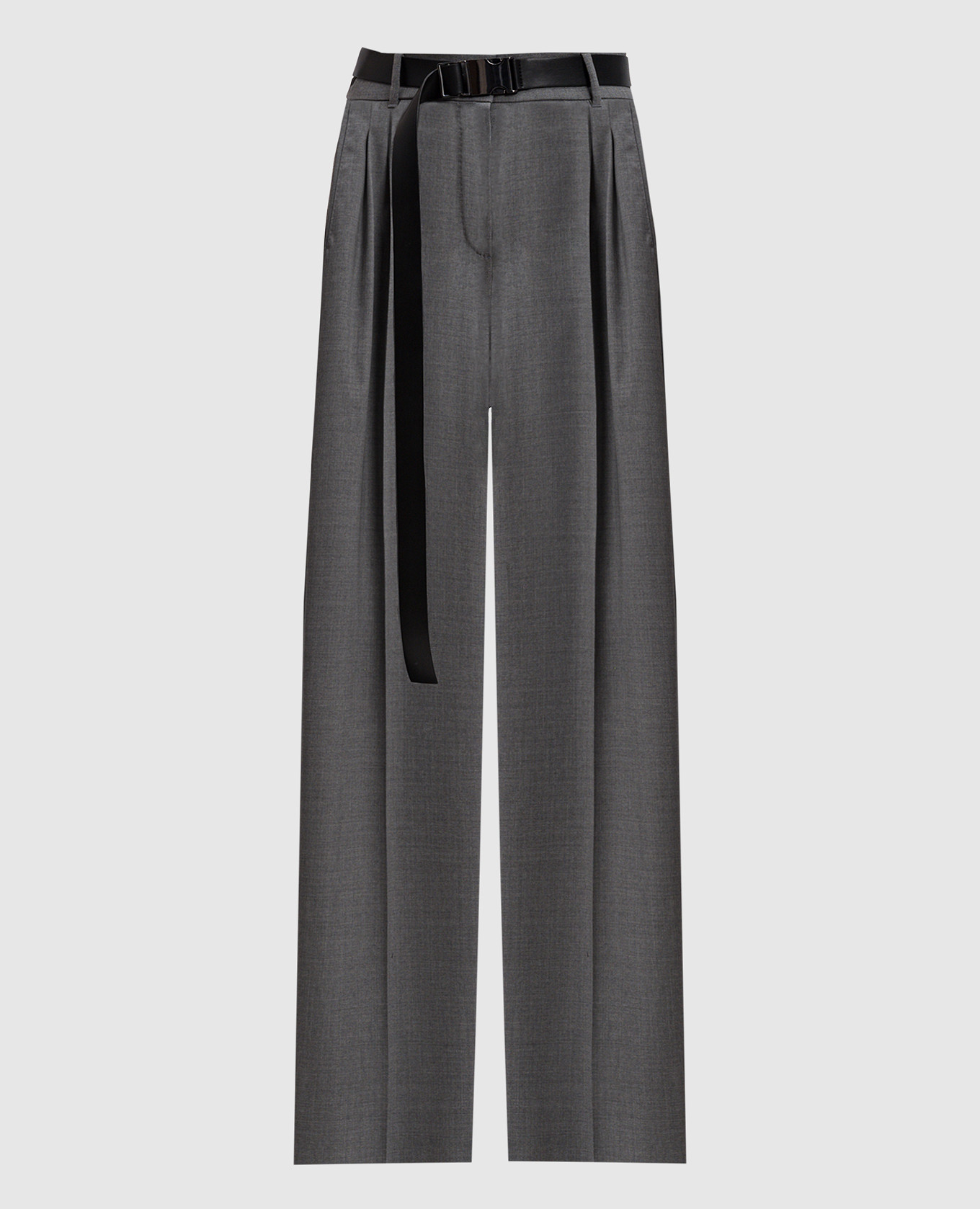 

RAID wool gray pants Max Mara, Grey