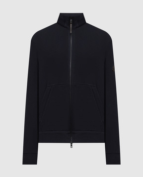 Moncler Blue cashmere sports jacket K20918G0002989ANG