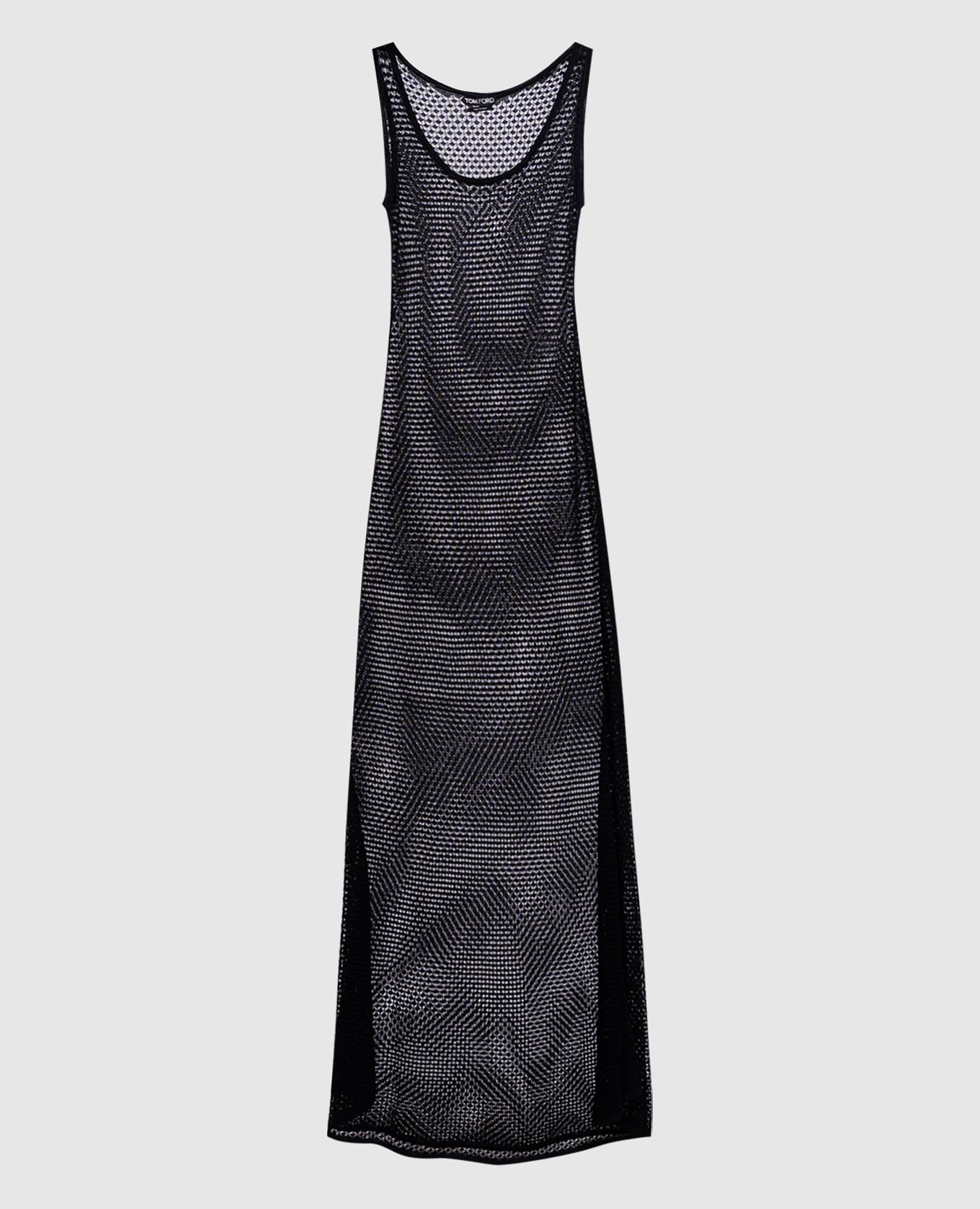 

Black openwork maxi dress Tom Ford