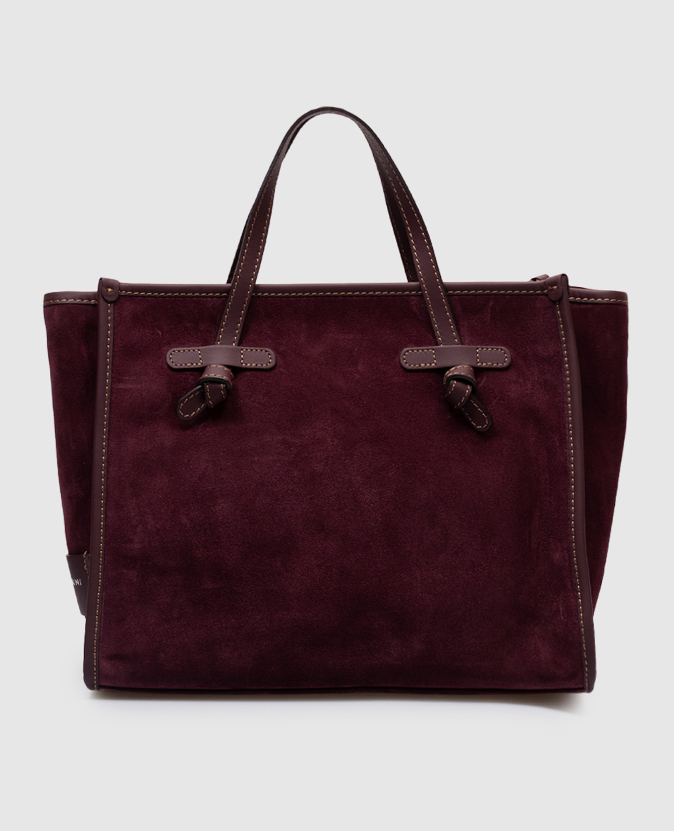 

Marcella purple suede tote bag Gianni Chiarini, Violet