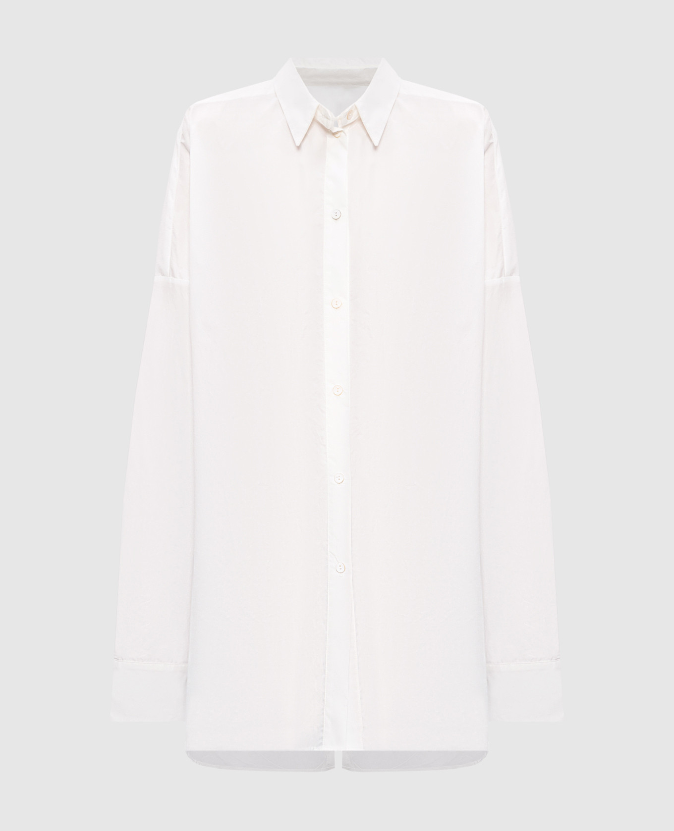 

White shirt with slit Masnada