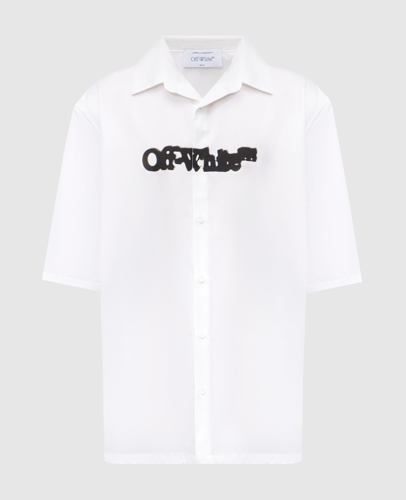 

White shirt with Arrow logo print in Spray style Off-White
