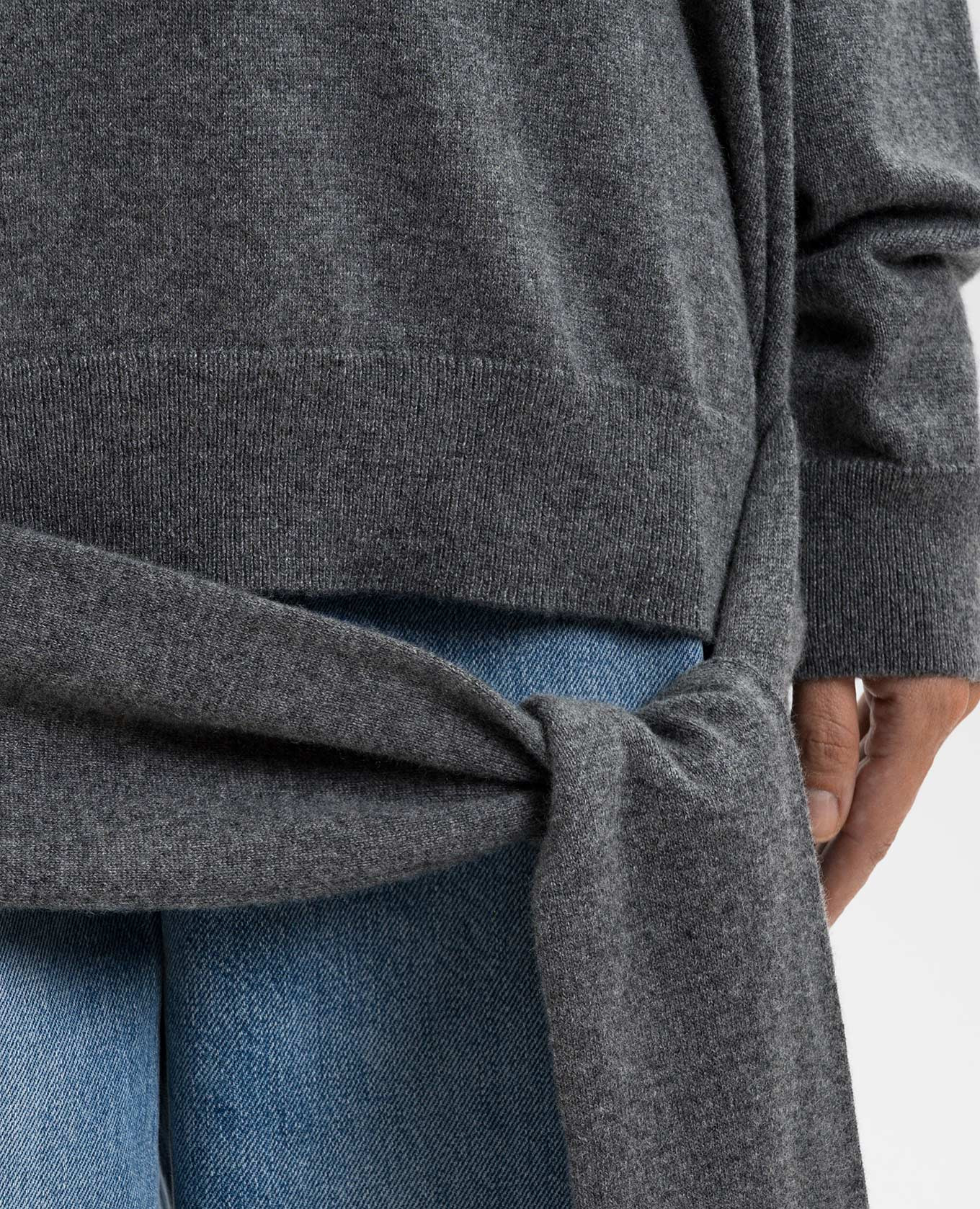 Gray cashmere pullover Dolce&Gabbana 5