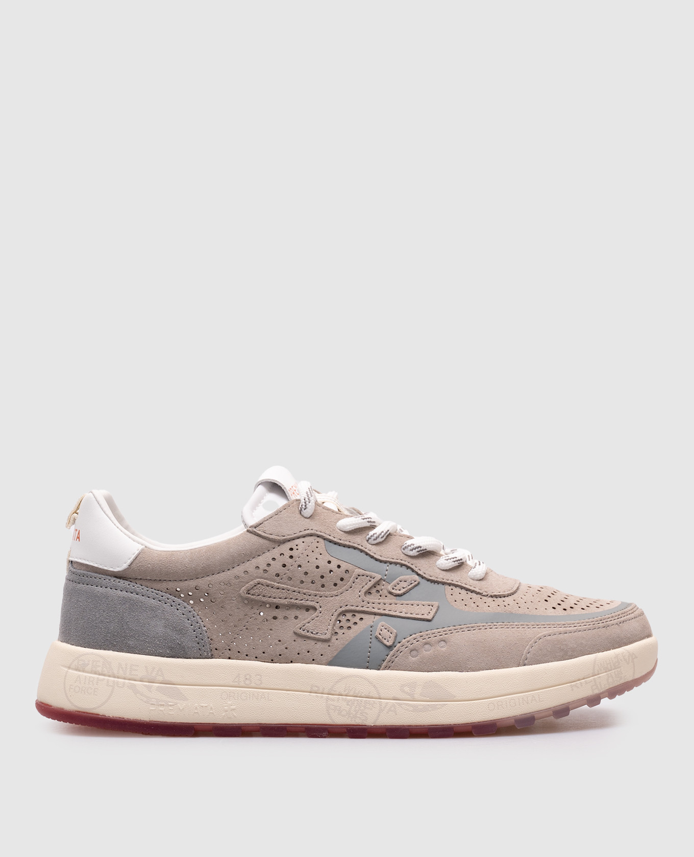 

Beige suede sneakers NOUS Premiata