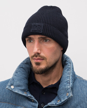 Dolce&Gabbana Blue wool hat GX16KZJDVCI
