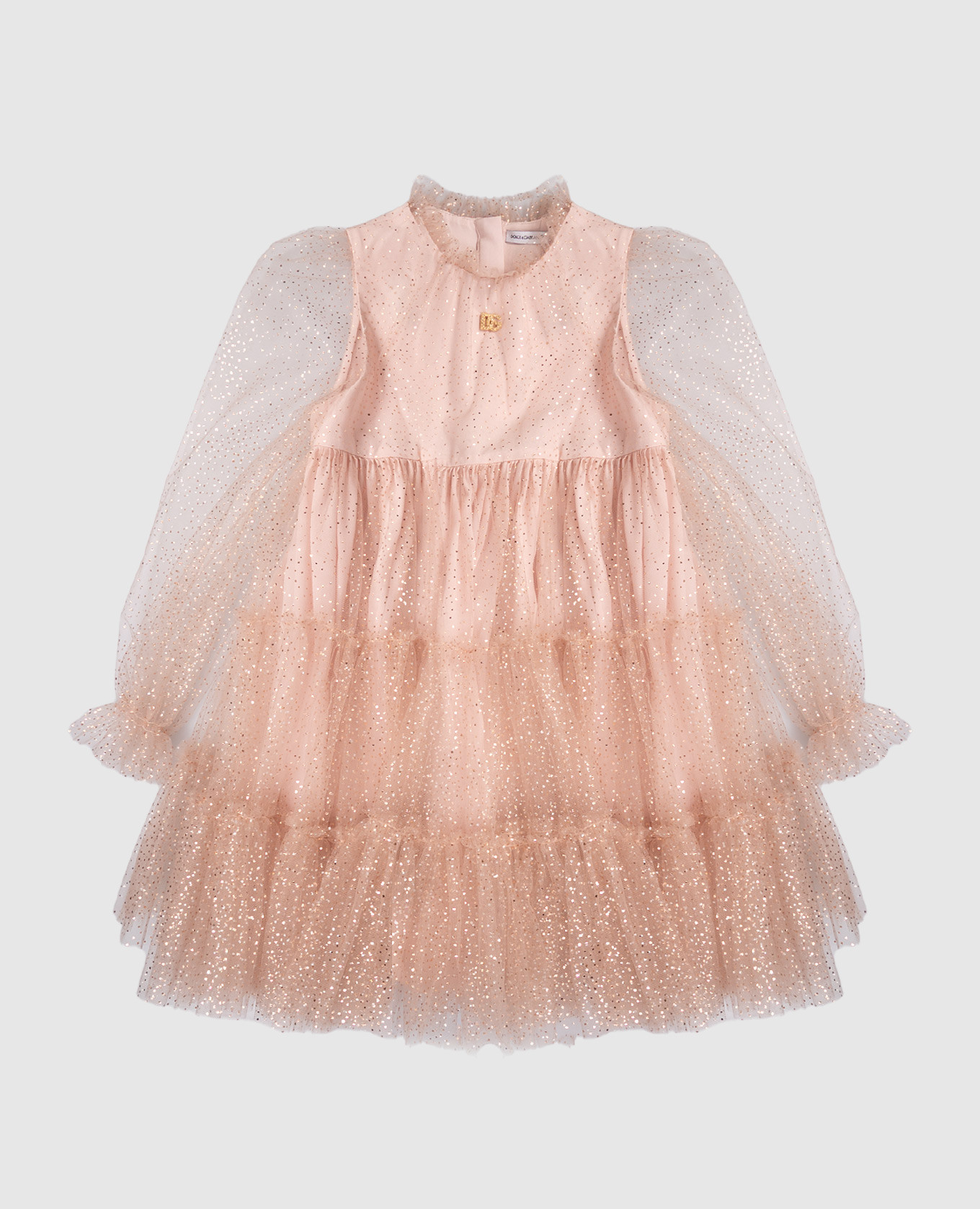 

Children's pink dress with ruffles Dolce&Gabbana