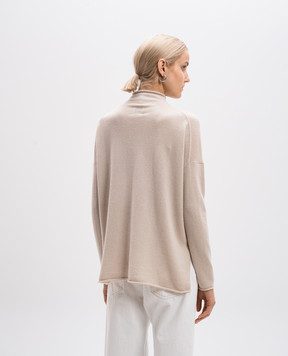 Allude Beige cashmere jumper 24511118