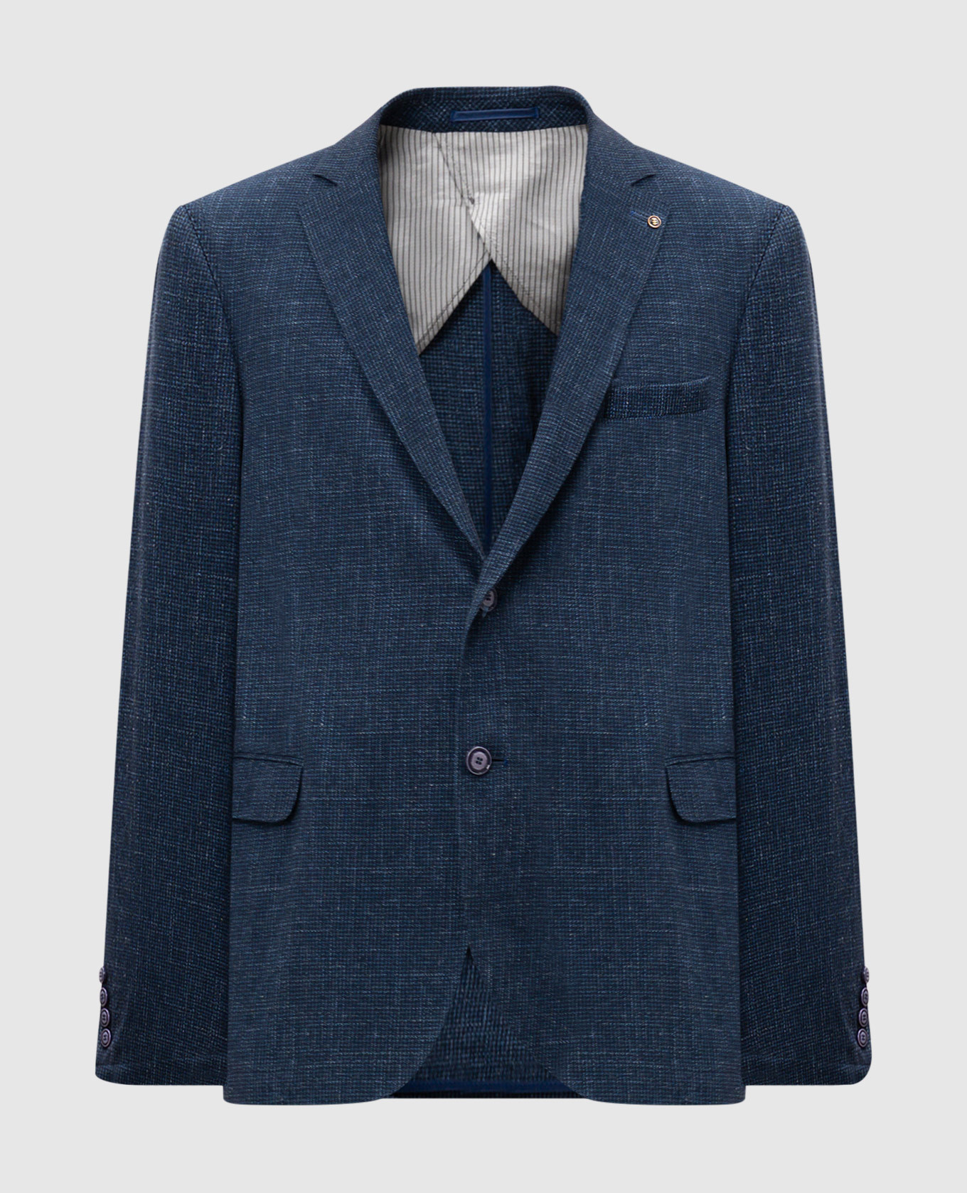 

Blue patterned jacket Florentino