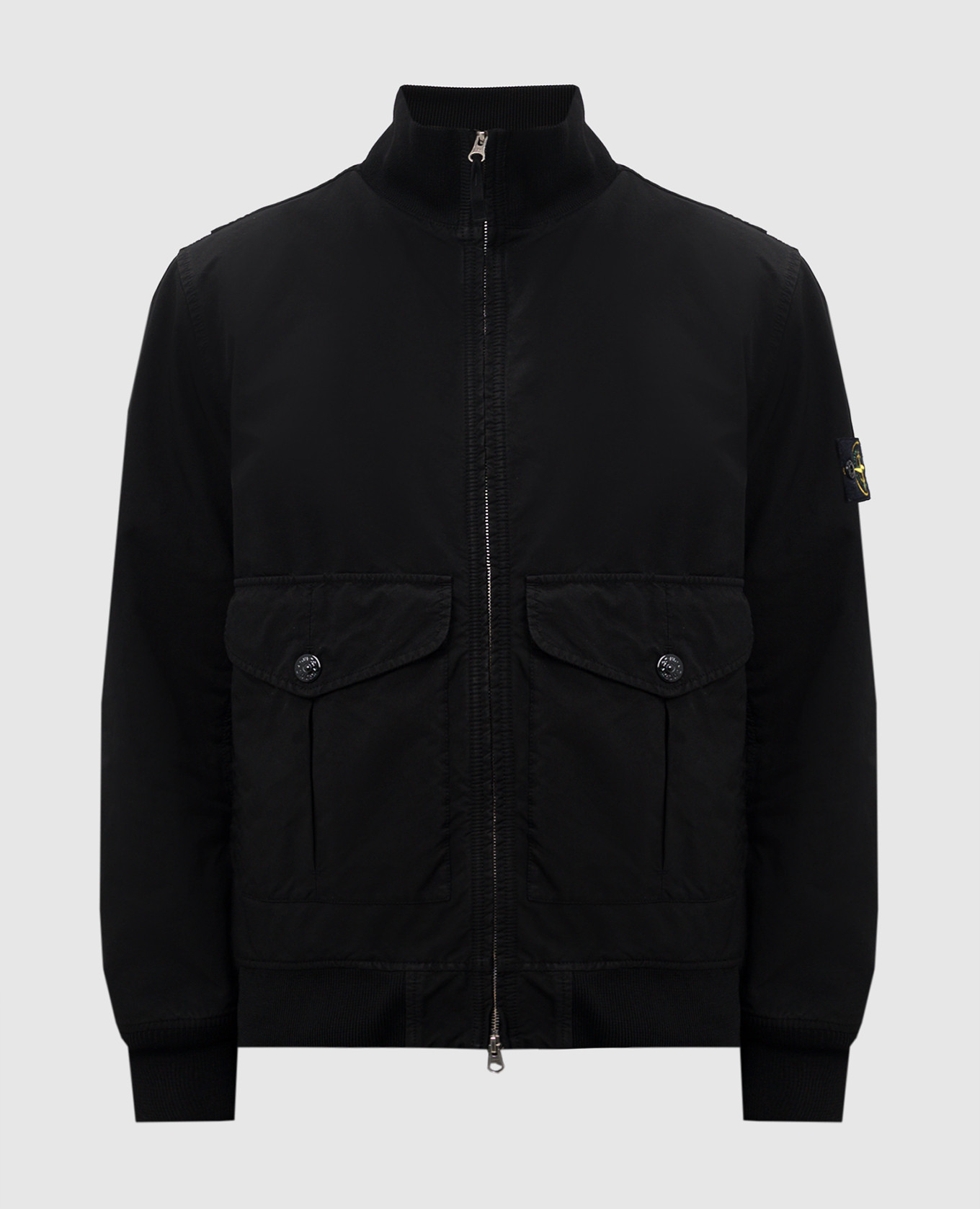 

Black DAVID-TC logo jacket Stone Island