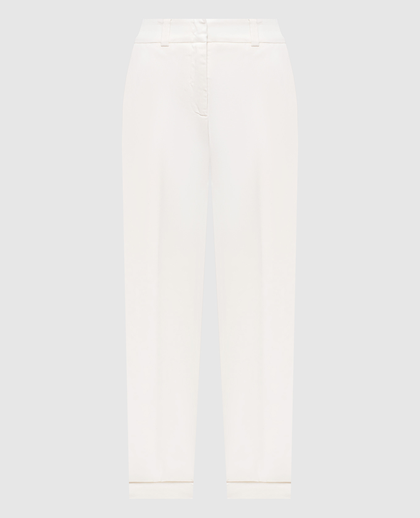 

White pants with lapels Peserico