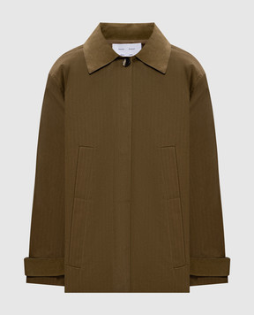 PROENZA SCHOULER Angela khaki jacket WL2531130AC160