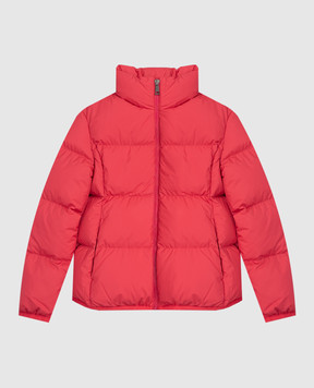 Moncler ENFANT Children's pink down jacket with logo patch K29541A00016597YW46