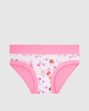 RiminiVeste Emy Bimba baby pink panties with print B2839