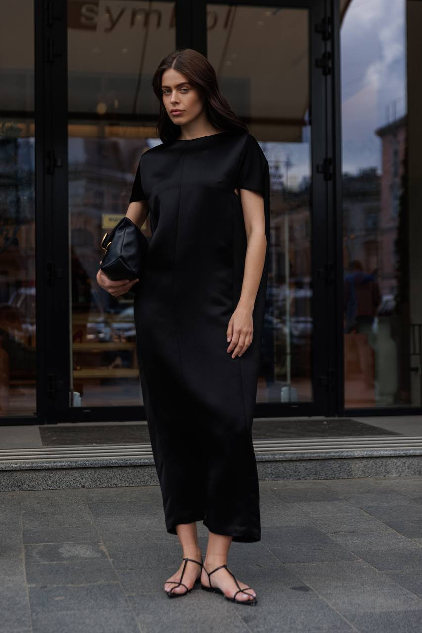 Black Webster dress Khaite 6