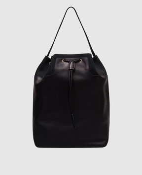 The Row Black leather backpack Spring W1784W269L72