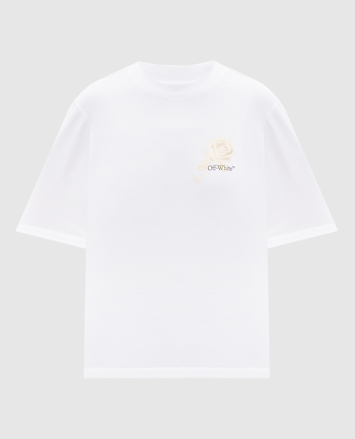 

White T-shirt with Arrow logo print Off-White