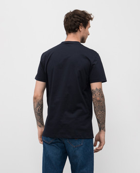 Peserico Blue T-shirt with logo R55000J0Q302358